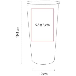 Foto 2 | Termo Doble Pared Promocional Merchandising - Termo Lautrec