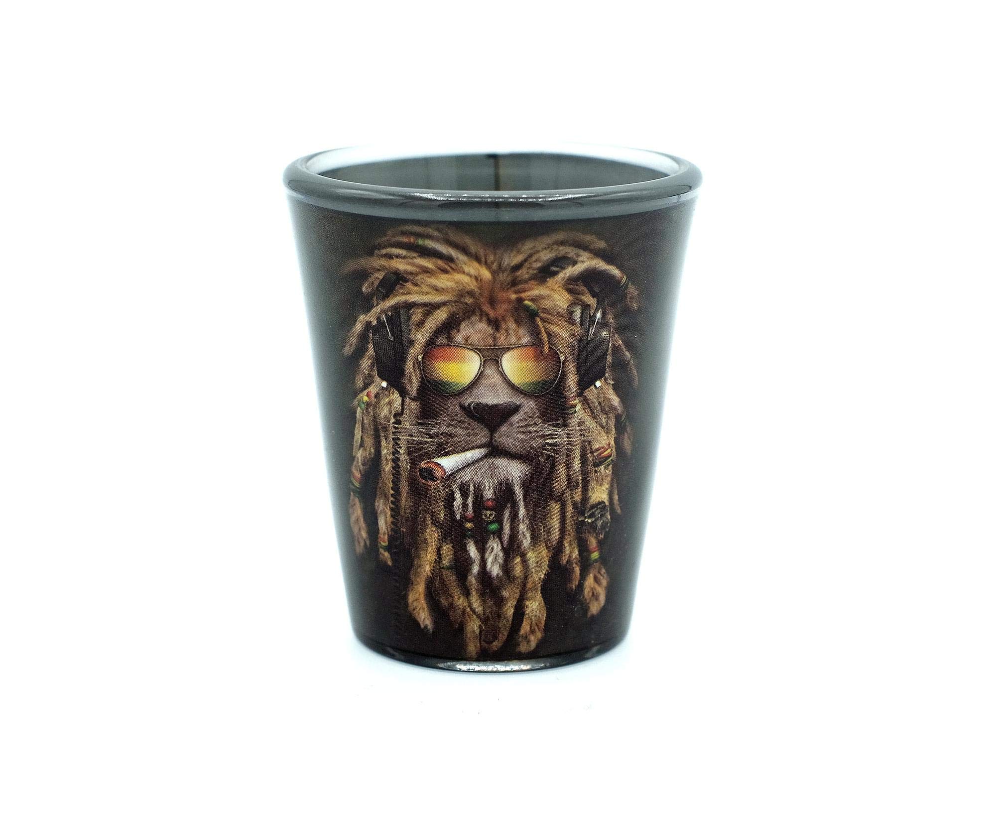 Foto 2 pulgar | Vaso De Chupito Just Funky Reggae Lion 60 Ml - Venta Internacional.