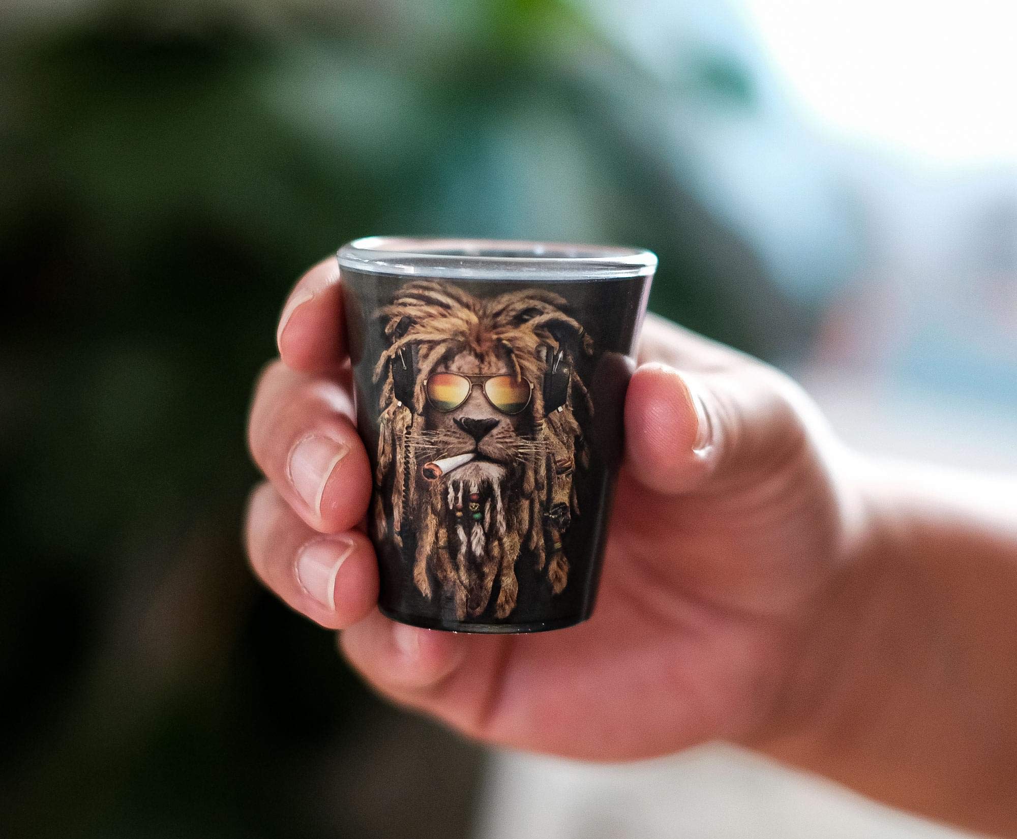 Foto 5 pulgar | Vaso De Chupito Just Funky Reggae Lion 60 Ml - Venta Internacional.