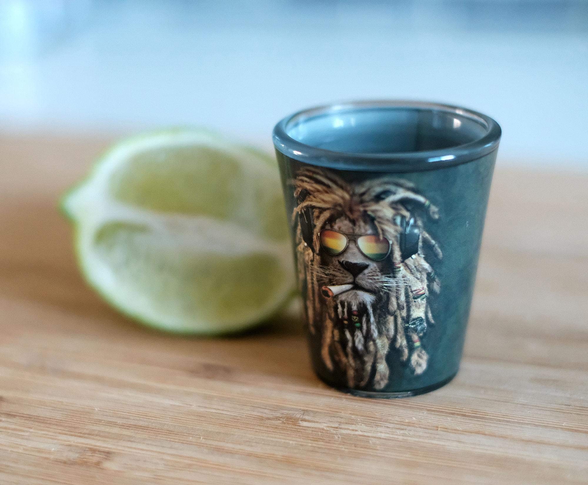 Foto 6 pulgar | Vaso De Chupito Just Funky Reggae Lion 60 Ml - Venta Internacional.