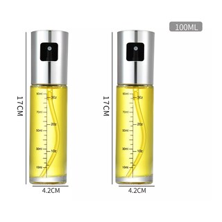 Foto 3 | Dispensador De Aceite De Botella Rellenable Spray 2pcs Eo Safe Imports Esi-18343 Multicolor