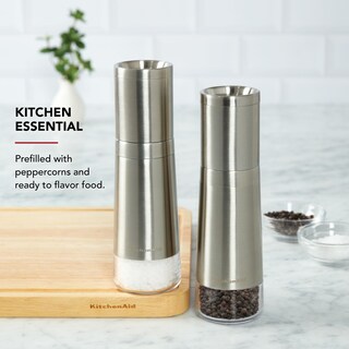 Foto 3 | Molinillo De Pimienta Kitchenaid De Acero Inoxidable, 20 Cm - Venta Internacional.