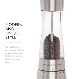 Foto 7 | Molinillo De Pimienta Cole & Mason Derwent De Acero Inoxidable - Venta Internacional.