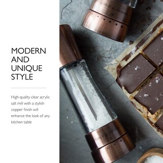 Foto 7 | Molinillo De Sal Cole & Mason Derwent Copper Con Sal Marina - Venta Internacional.