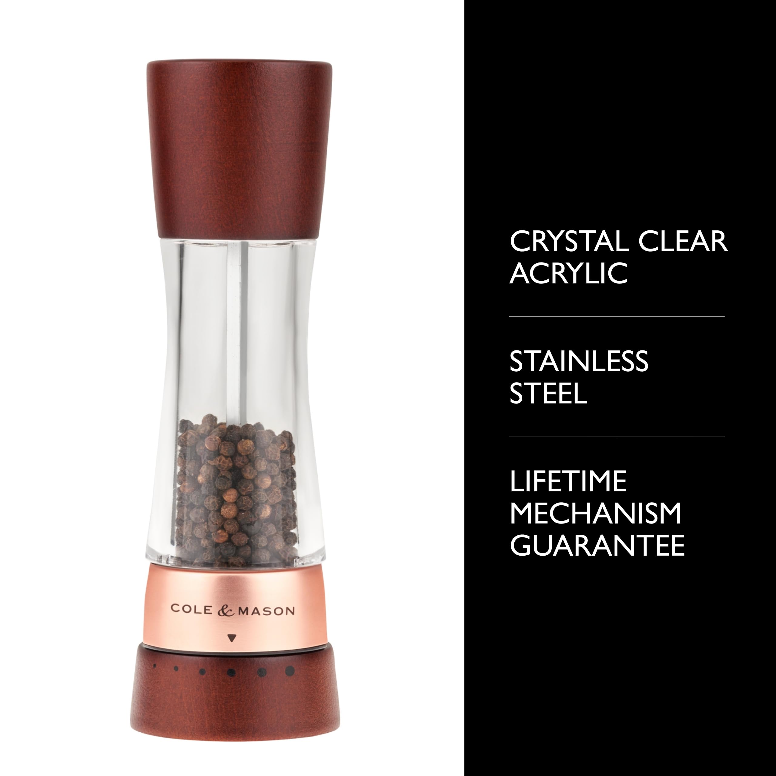 Foto 3 pulgar | Molinillo De Precisión Pepper Mill Cole & Mason Derwent Gourmet - Venta Internacional.