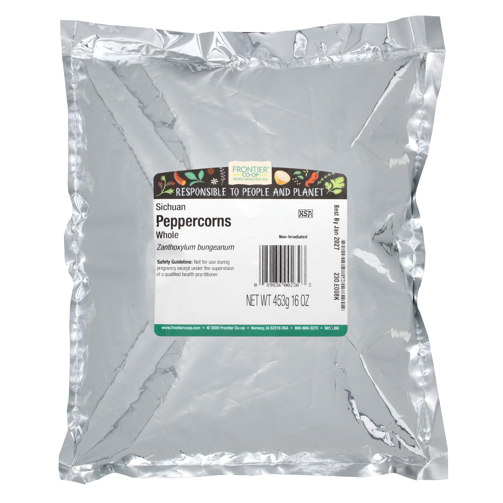 Foto 3 pulgar | Peppercorns Frontier Sichuan  Bolsa Entera De 454 G - Venta Internacional.