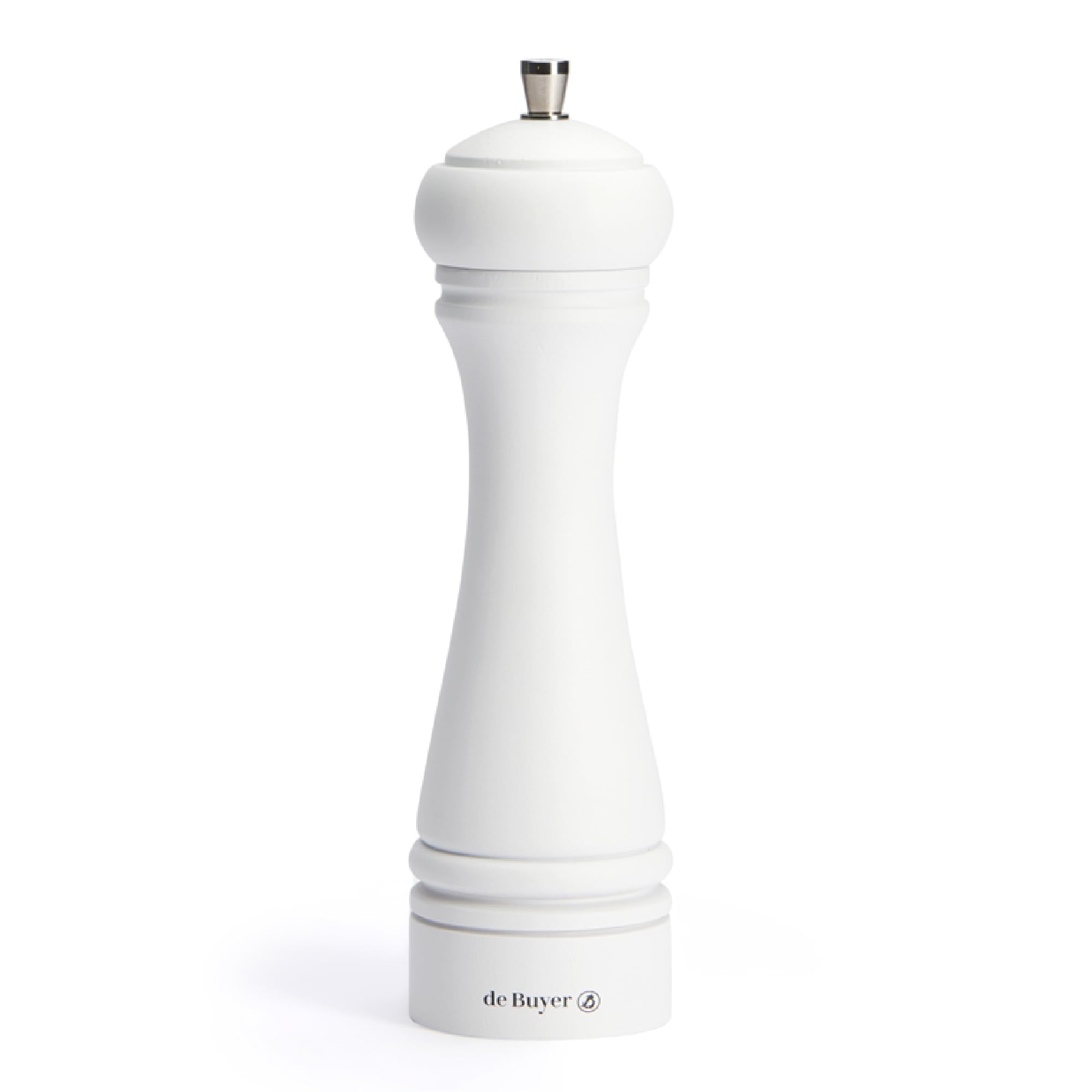 Foto 2 pulgar | Pepper Mill De Buyer Java  Acero Inoxidable Blanco Mate  21 Cm - Venta Internacional.