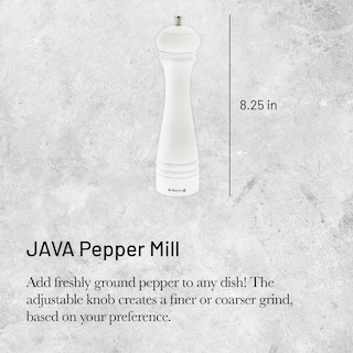 Foto 2 | Pepper Mill De Buyer Java Acero Inoxidable Blanco Mate 21 Cm - Venta Internacional.