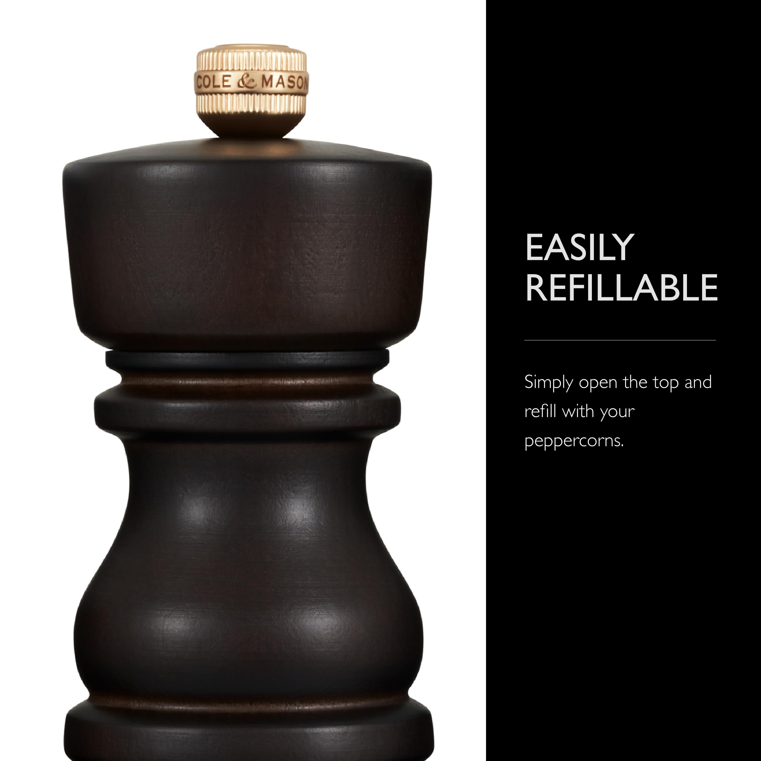 Foto 6 pulgar | Set De Molinillos De Especias Cole & Mason London, Rellenables Con Sal Y Pimienta - Venta Internacional.