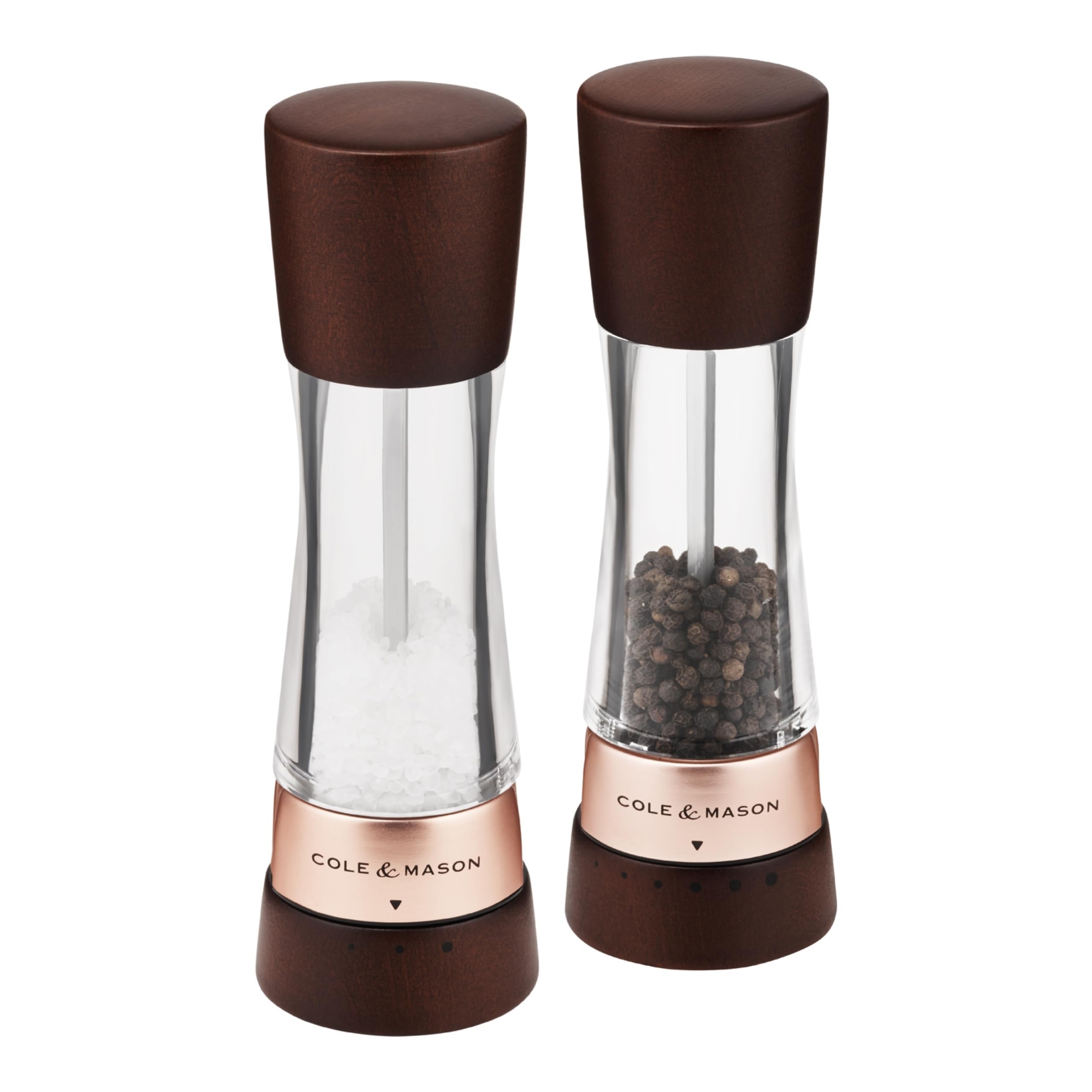 Foto 2 pulgar | Set De Regalo Con Molinillo De Sal Y Pimienta Cole & Mason Derwent Rose Gold - Venta Internacional.