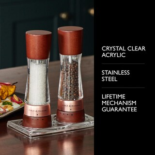 Foto 2 | Set De Regalo Con Molinillo De Sal Y Pimienta Cole & Mason Derwent Rose Gold - Venta Internacional.