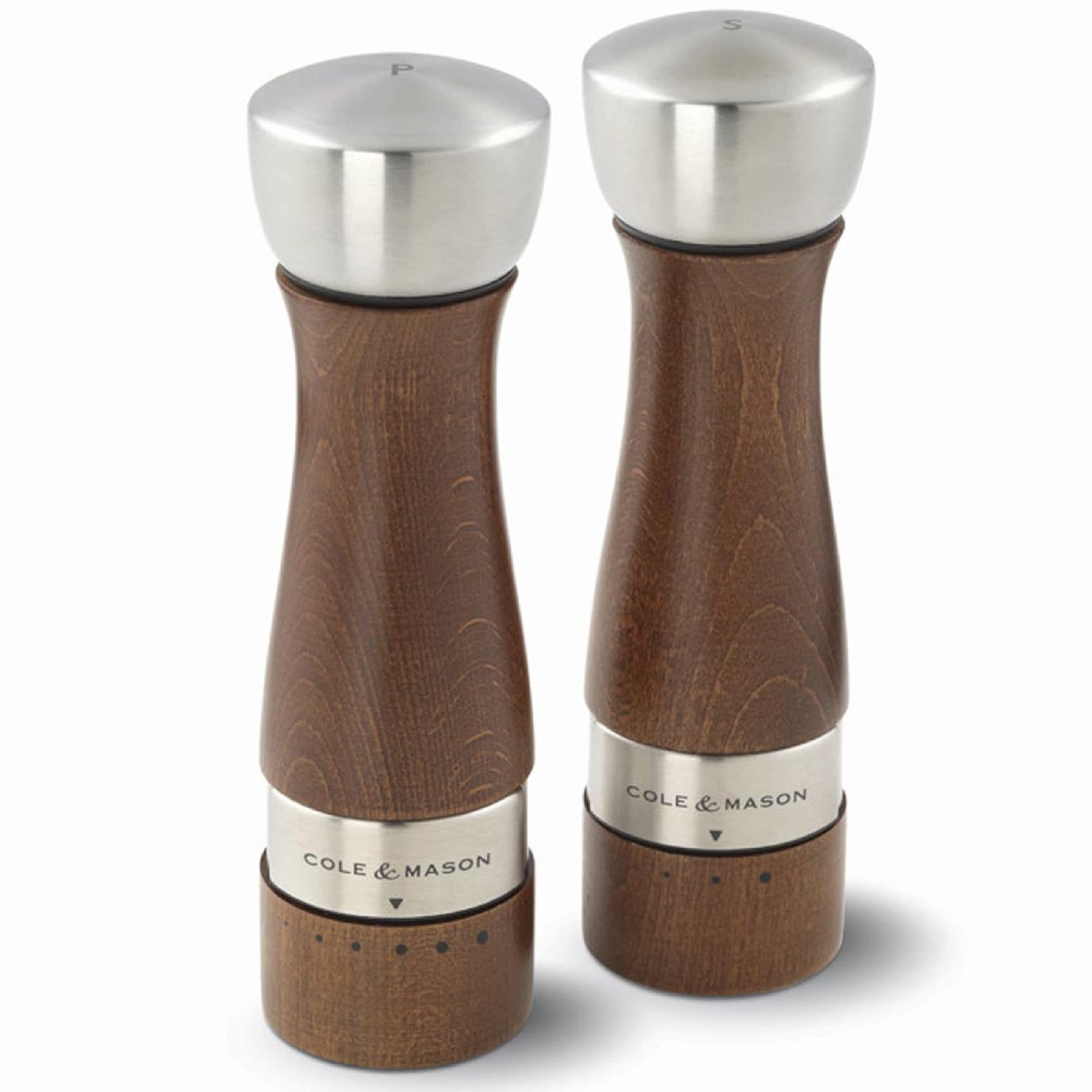 Foto 2 pulgar | Set De Molinillos De Sal Y Pimienta Cole & Mason Oldbury Wood - Venta Internacional.