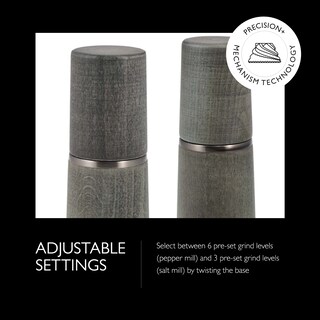 Foto 3 | Set De Molinillo De Madera Cole & Mason Marlow Para Sal Y Pimienta - Venta Internacional.