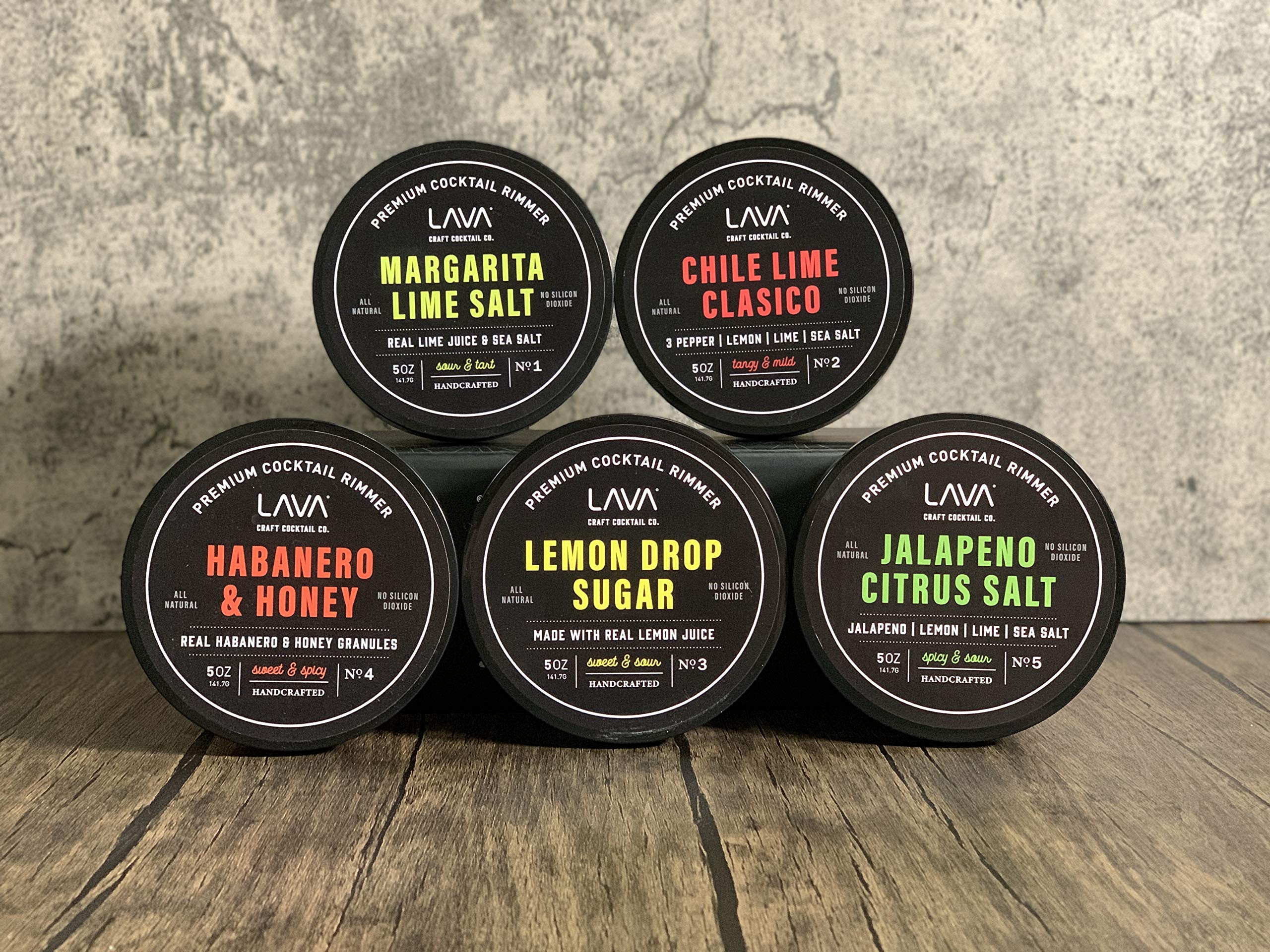 Foto 7 pulgar | Sal Para Margaritas Con Jalapeño Y Cítricos Lava Premium  Rimmer - Venta Internacional.