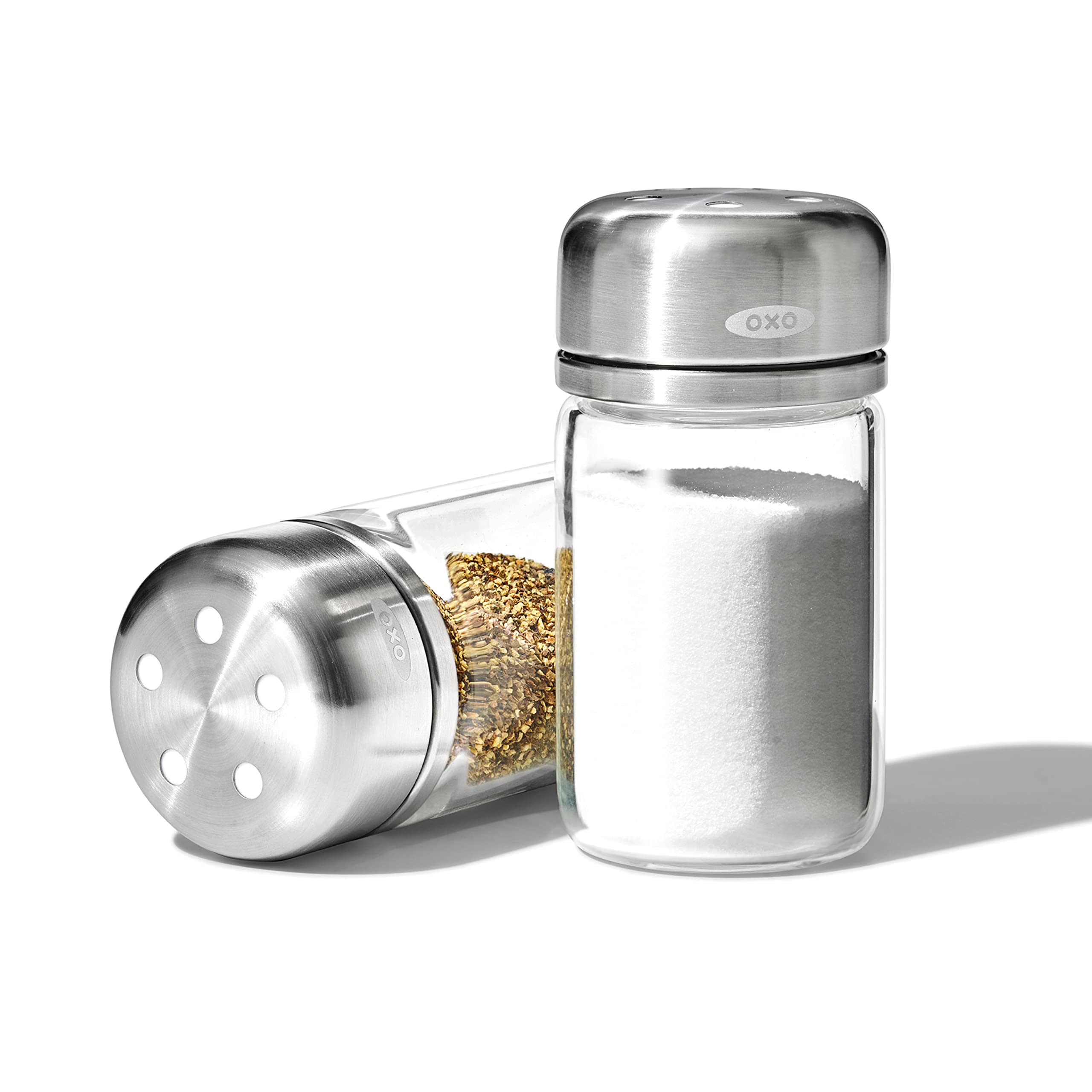 Foto 2 pulgar | Set De Saleros Y Pimenteros Oxo Good Grips De Cristal Transparente De 100 Ml - Venta Internacional.