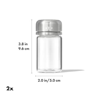 Foto 2 | Set De Saleros Y Pimenteros Oxo Good Grips De Cristal Transparente De 100 Ml - Venta Internacional.