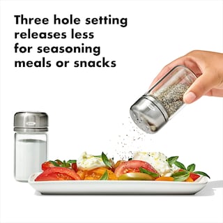 Foto 5 | Set De Saleros Y Pimenteros Oxo Good Grips De Cristal Transparente De 100 Ml - Venta Internacional.