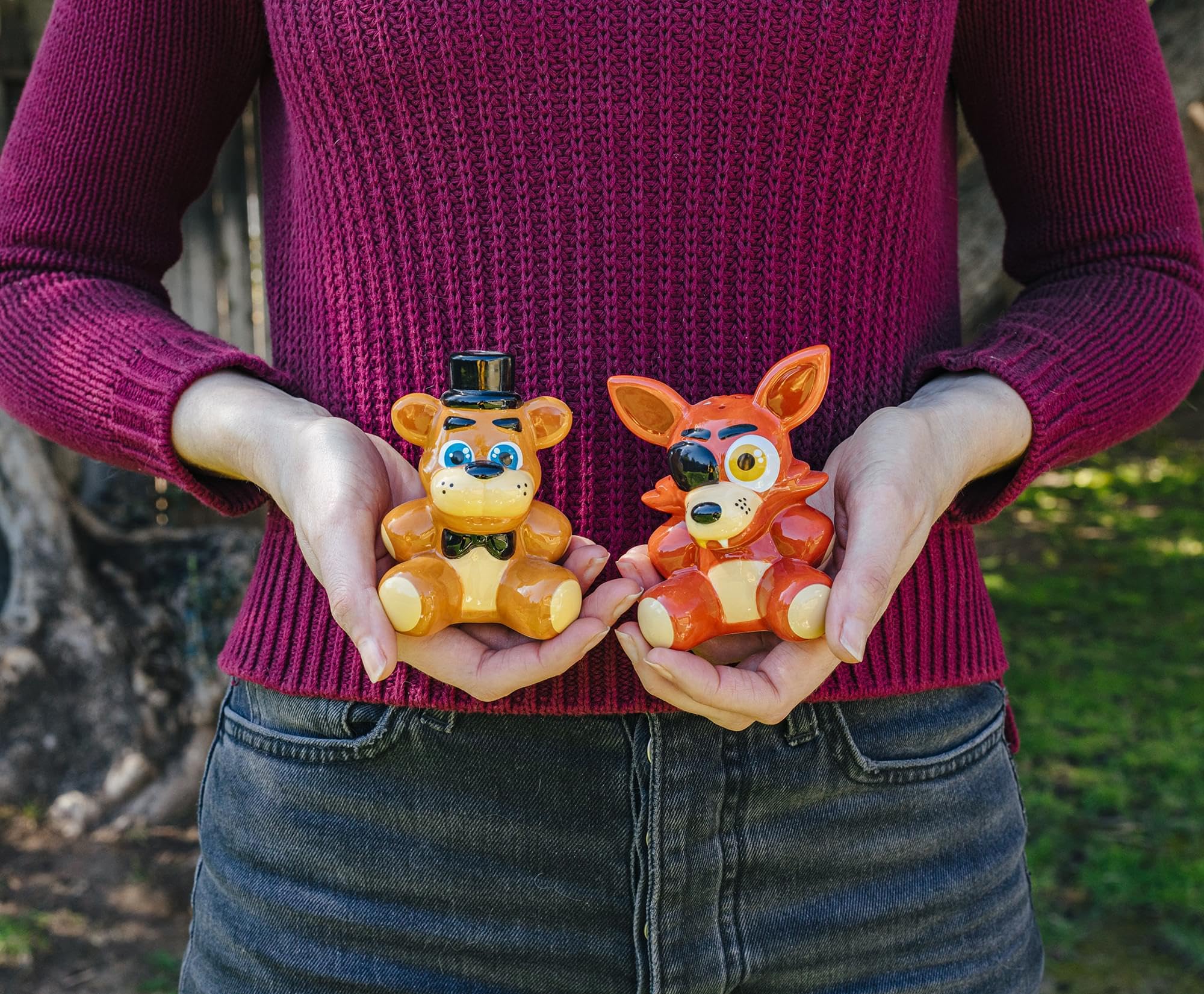 Foto 7 pulgar | Set Salt And Pepper Shaker Five Nights At Freddy's Freddy - Venta Internacional.