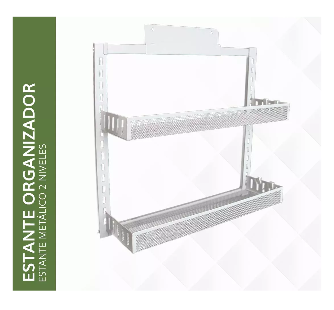 Foto 3 pulgar | Estante para Especias Belug Blanco