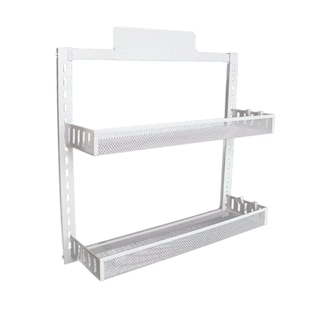 Foto 1 | Organizador Metálico Lab.G 2 Niveles Blanco