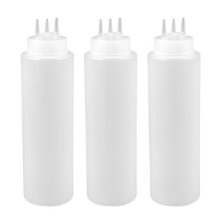 Foto 1 | 3 Botellas Dispensadores Triple Boquilla Vencort Color Blanco 32 Oz / 940 Ml