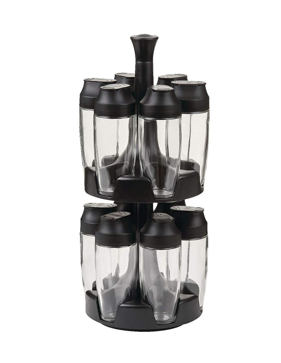 Foto 1 | Especiero Chefmate 05318026e Negro Giratorio