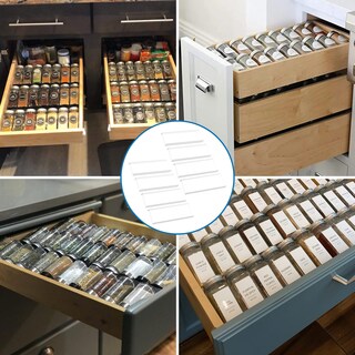 Foto 2 | Organizador De Cajones Spice Jadehom De 4 Niveles, Acrílico Transparente - Venta Internacional.