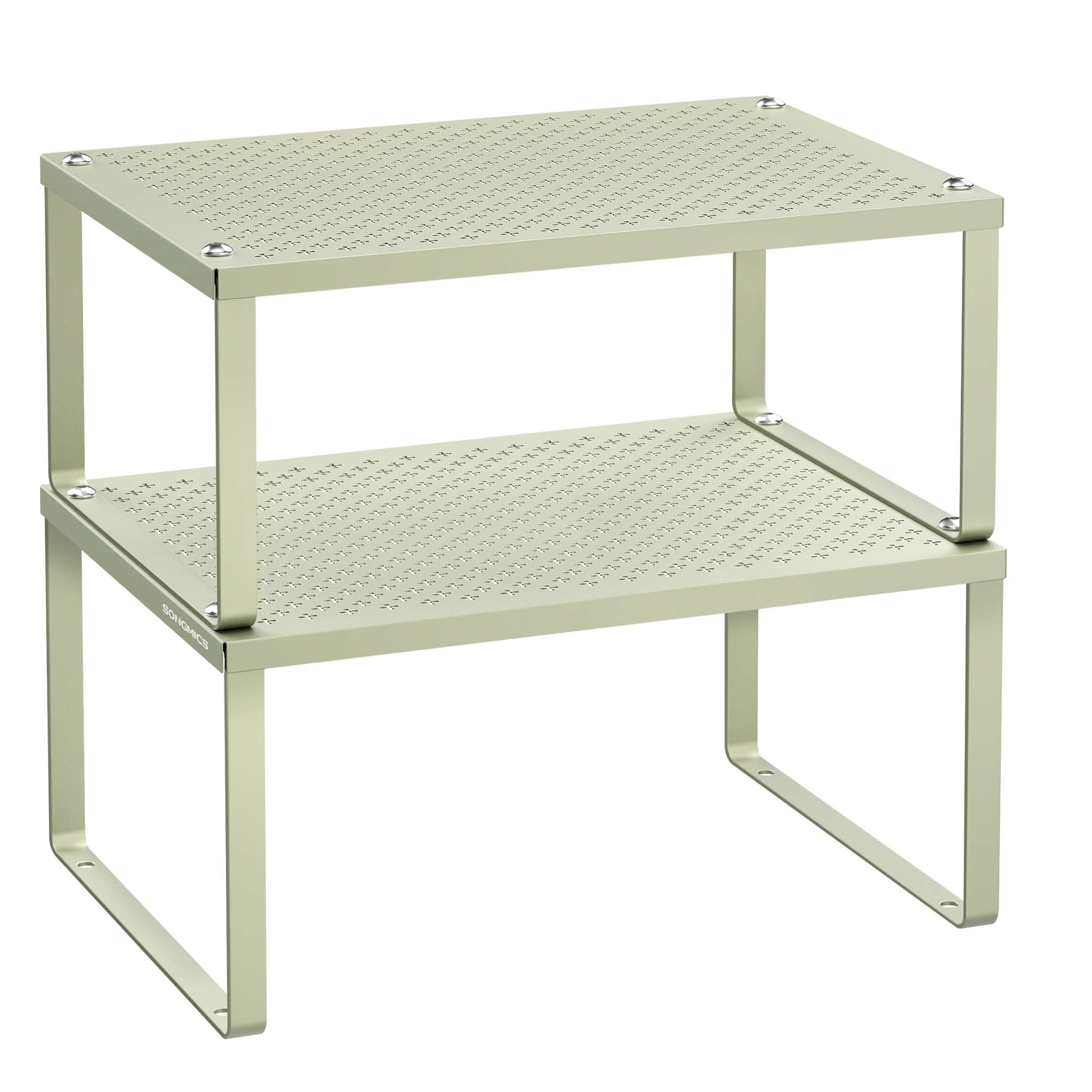 Foto 2 pulgar | Spice Rack Songmics Laurel Green Metal, Juego De 2 Unidades - Venta Internacional.