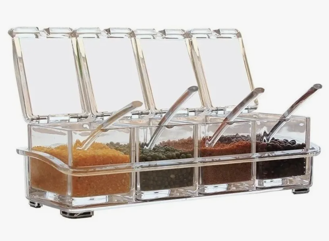 Foto 3 pulgar | Especiero Moderno Organizador Cocina Condimentos Multiusos