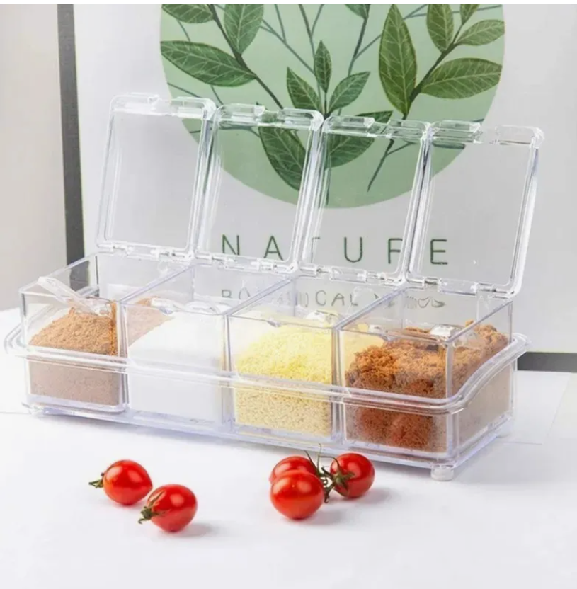 Foto 6 pulgar | Especiero Moderno Organizador Cocina Condimentos Multiusos