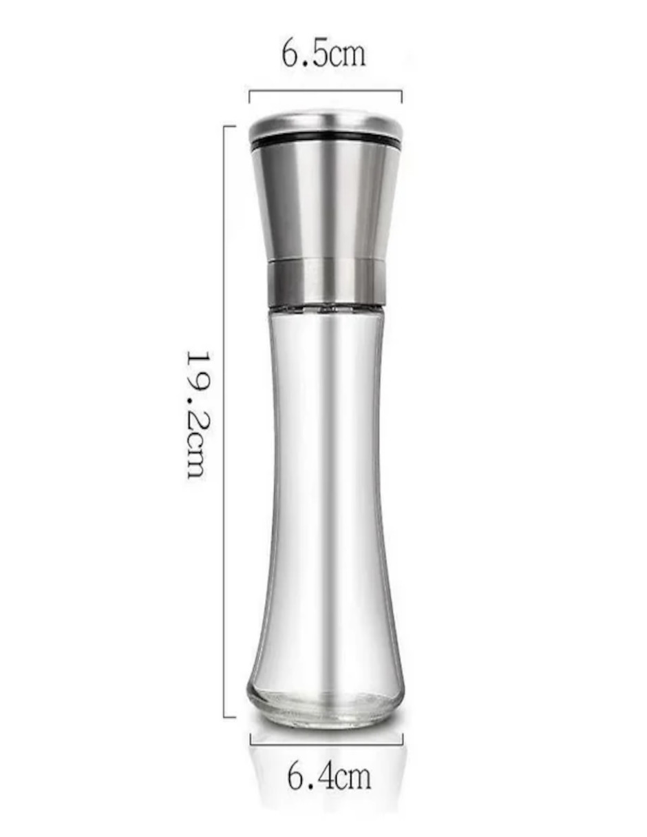 Foto 4 pulgar | 2 Piezas Molinillo Para Sal Y Pimienta Con Soporte + Termo Güish Regalo