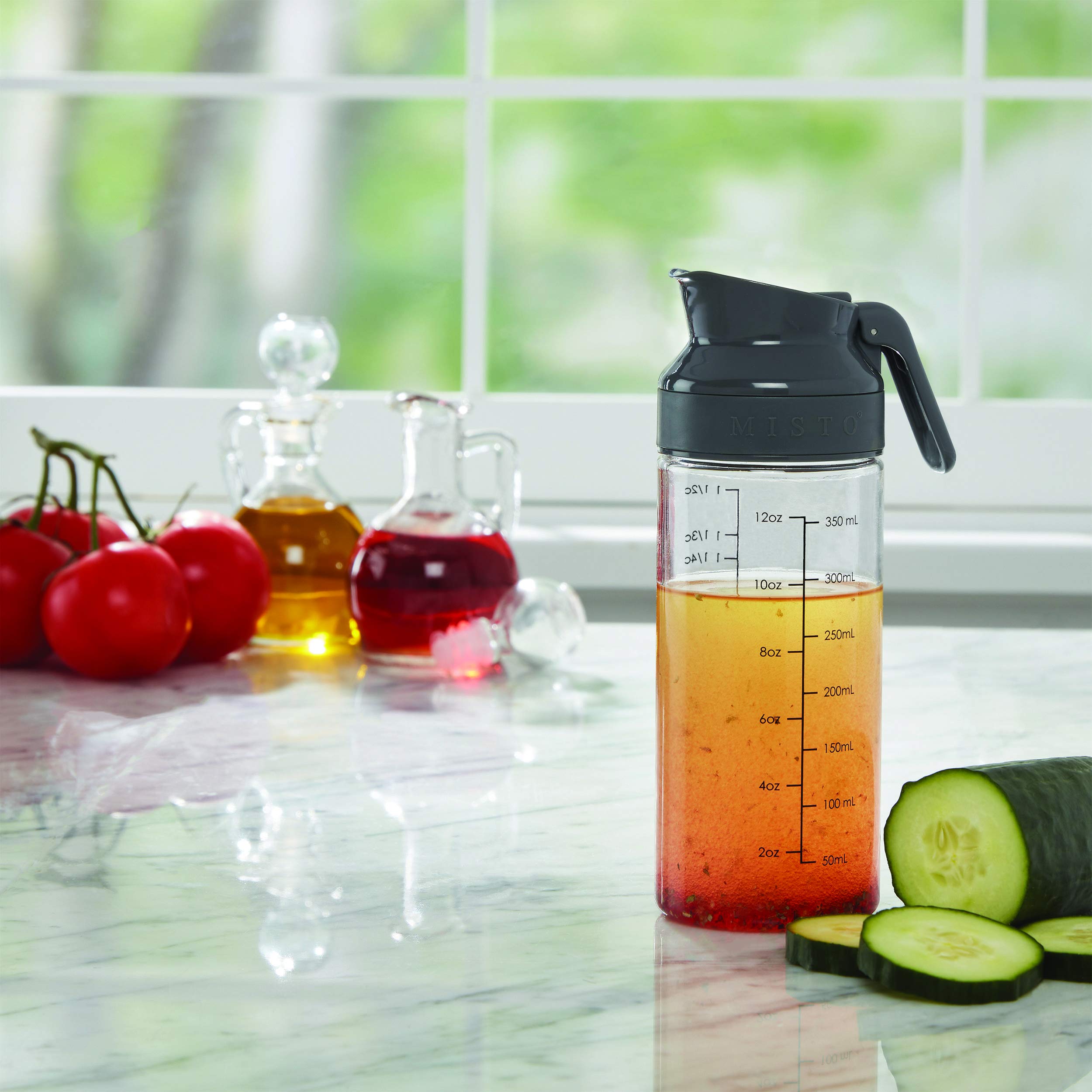 Foto 2 | Pulverizador De Aceite Misto Single Grey De 350 Ml De Capacidad, Libre De Tritan Bpa - Venta Internacional.