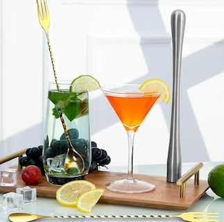 Foto 3 | Set Xtellar De 3 Cucharas Agitadoras Premium En Acero Inoxidable De 32cm Para Cocteles