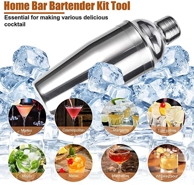 Foto 4 pulgar | Juego de Coctelería y Bar Elegante con Madera de Bambú para Bebidas Mixtas y Preparados U Chef 12 pz