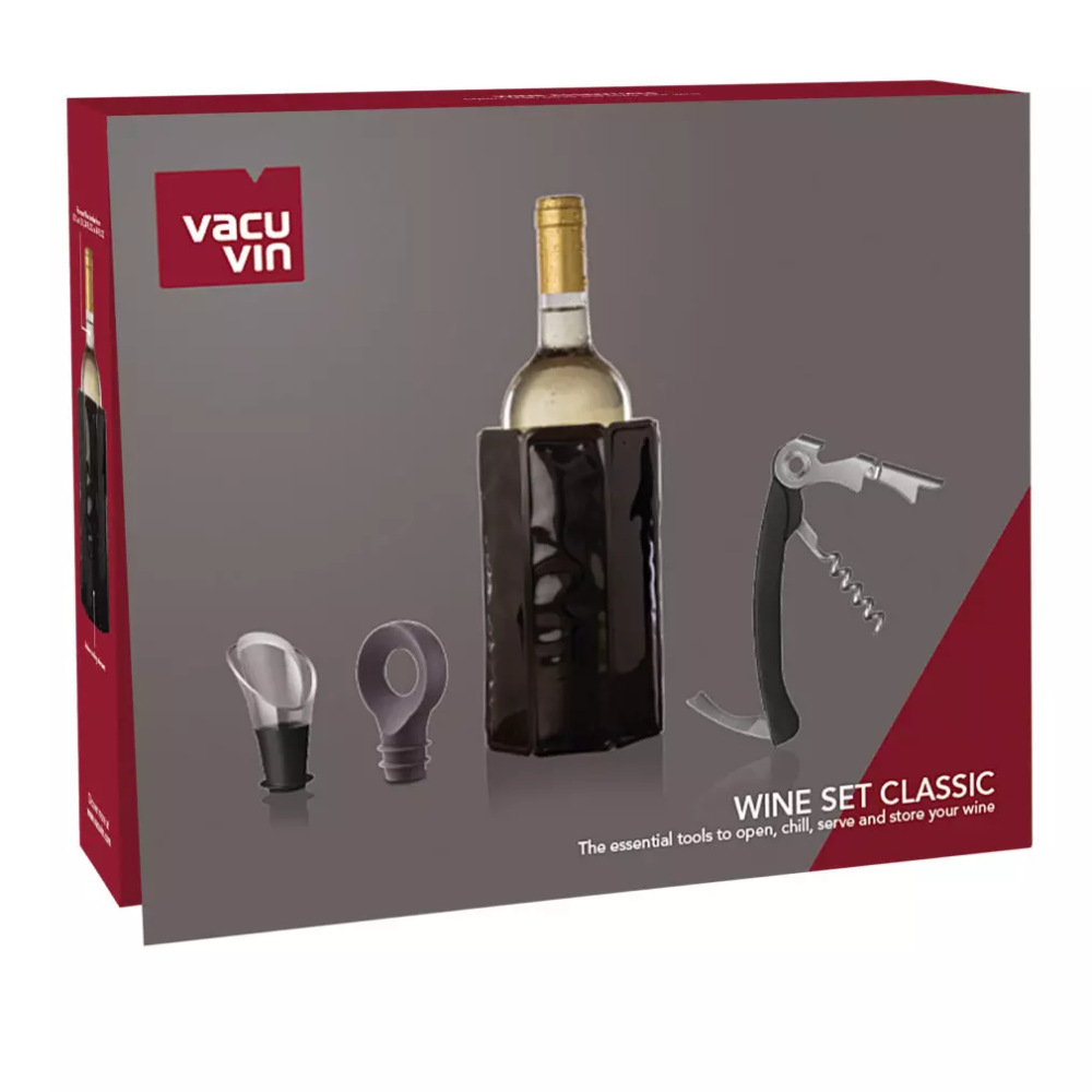 Foto 3 pulgar | Set para Botellas de Vino Vacu Vin 4 Piezas