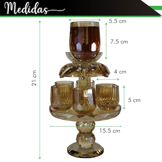Foto 2 | Set de Accesorios para Vino Chic Fantasy SX312 color Plata 4 Piezas