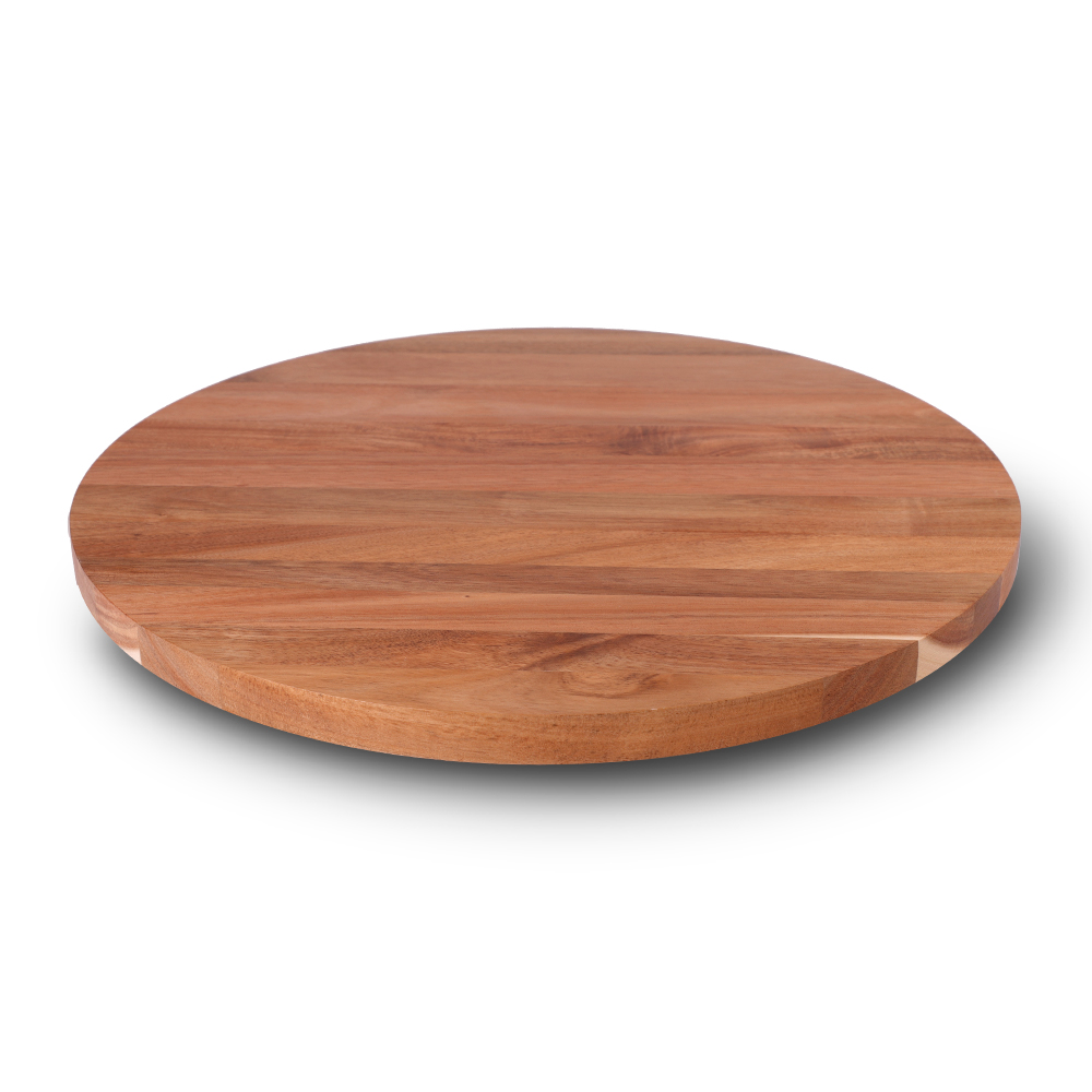 Foto 1 | Lazy Susan Giratorio Casa Litus De Madera De Acacia Especiero Botanero Para Mesa 83242