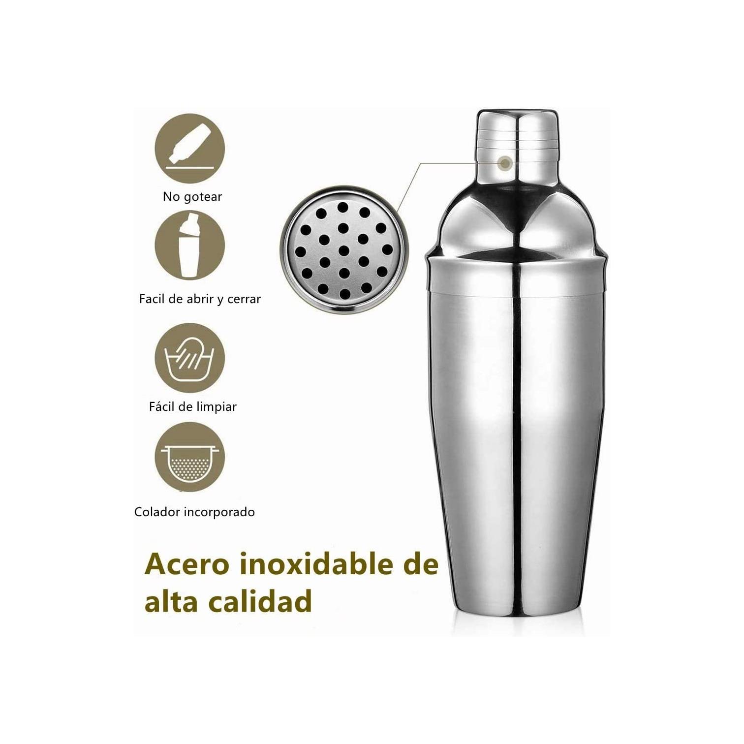 Foto 3 | Set Coctelera Shaker 6 Pzs