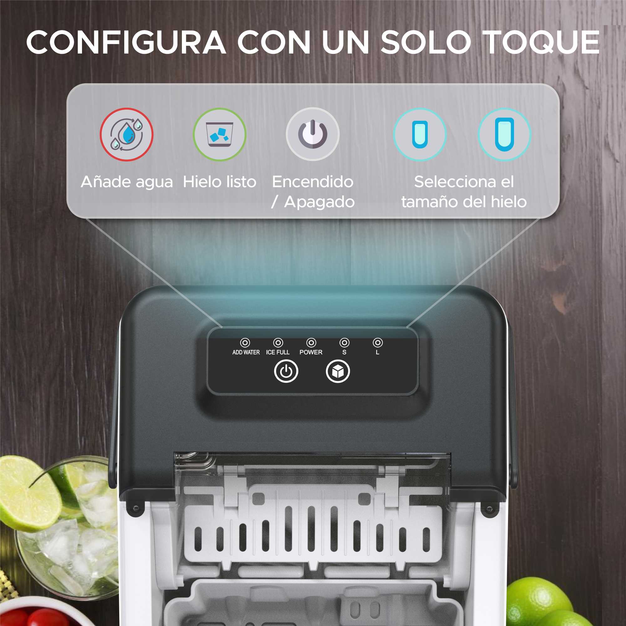 Foto 5 | Máquina de Hielo Ola Casa 12 kg