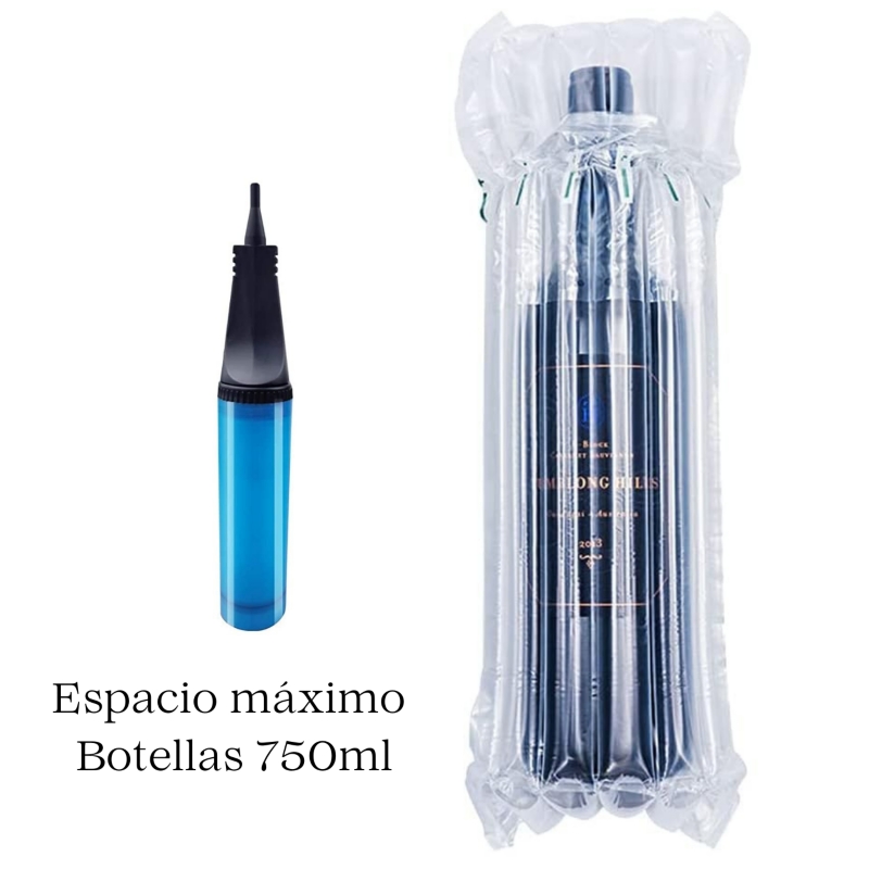 Foto 5 pulgar | Protector De Botella De Vino, 10 Unidades, Vidrio Con Airbag - Venta Internacional.