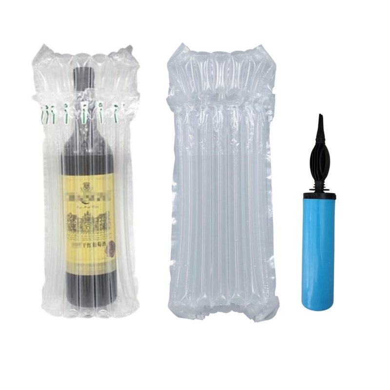 Foto 6 pulgar | Protector De Botella De Vino, 10 Unidades, Vidrio Con Airbag - Venta Internacional.