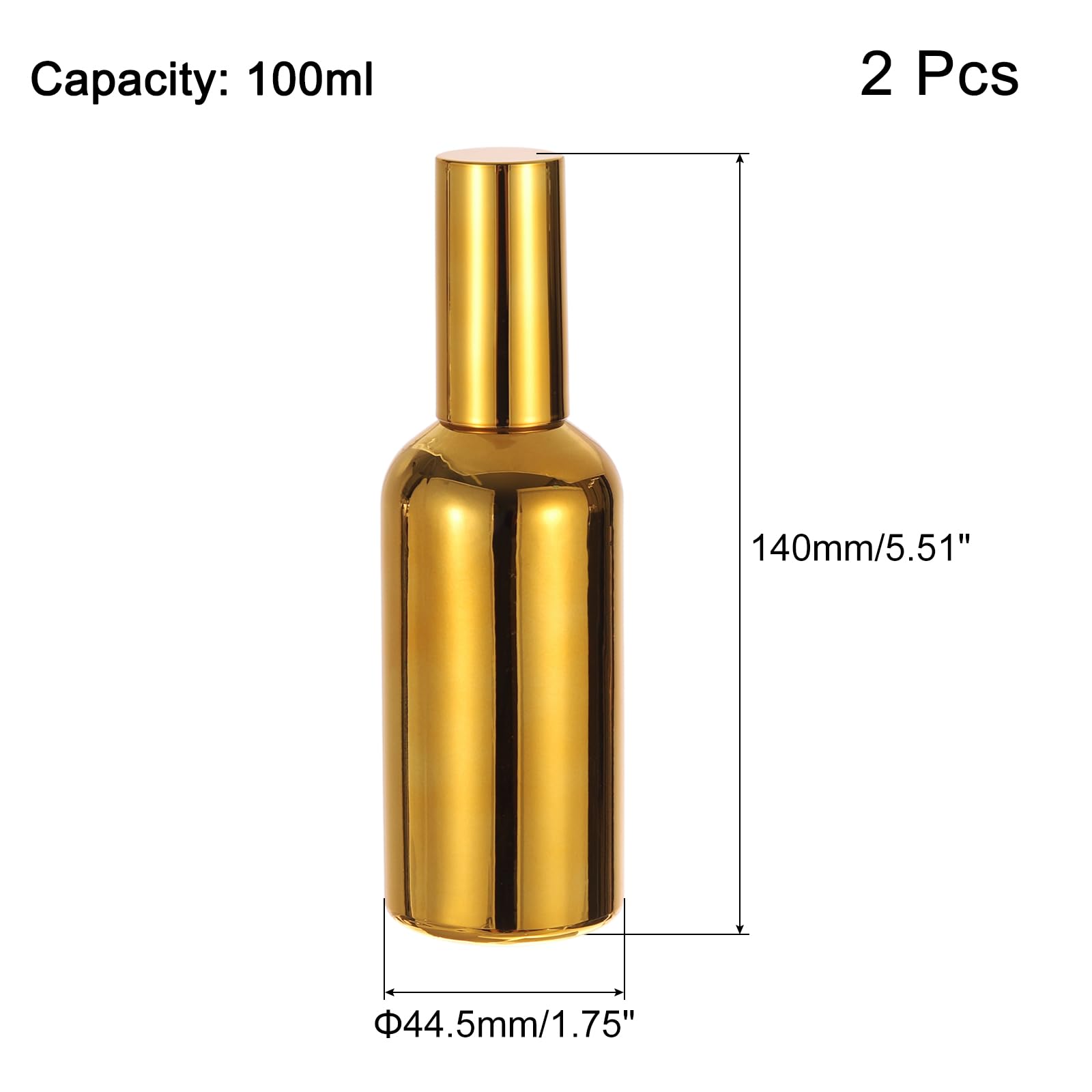 Foto 3 pulgar | Pulverizador Para Cócteles Uxcell, 2 Unidades, Vidrio, 100 Ml, Martini Bar Mister - Venta Internacional.