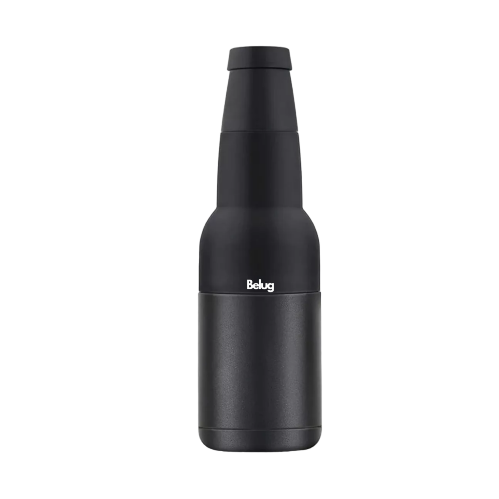 Botellero Enfriador De Cerveza De Acero Inoxidable, Belug Negro