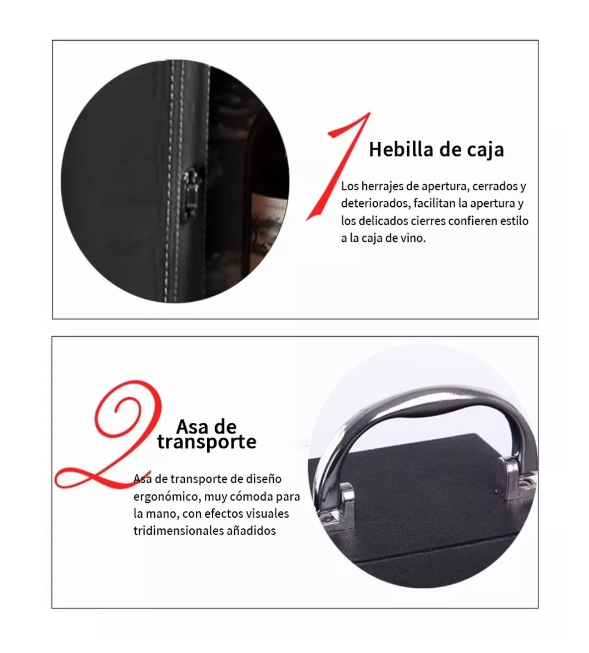 Foto 3 pulgar | Caja De Regalo Lab.g Para Un Vino Tinto Con Utensilios De Vino Negro