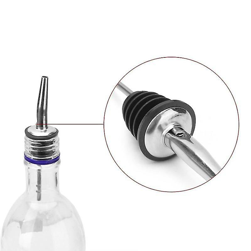Foto 6 pulgar | Tapones Para Botellas De Acero Inoxidable Para Whisky Y Vino, 1 Unidad - Venta Internacional.