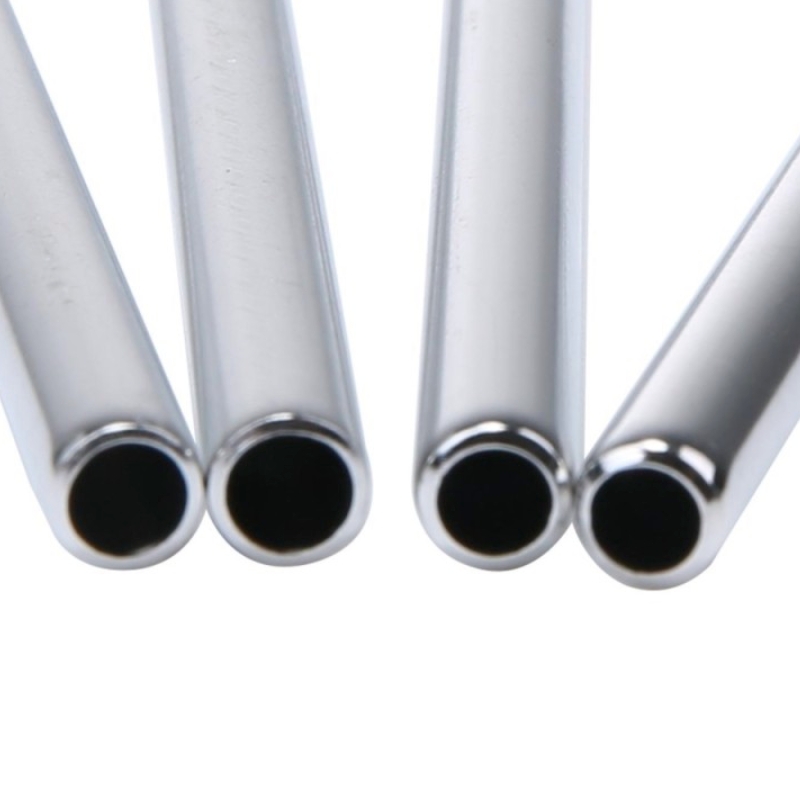 Foto 2 | Juego De Bombillas De Acero Inoxidable Y Cepillo Para Bebidas (4 Bombillas) - Venta Internacional.