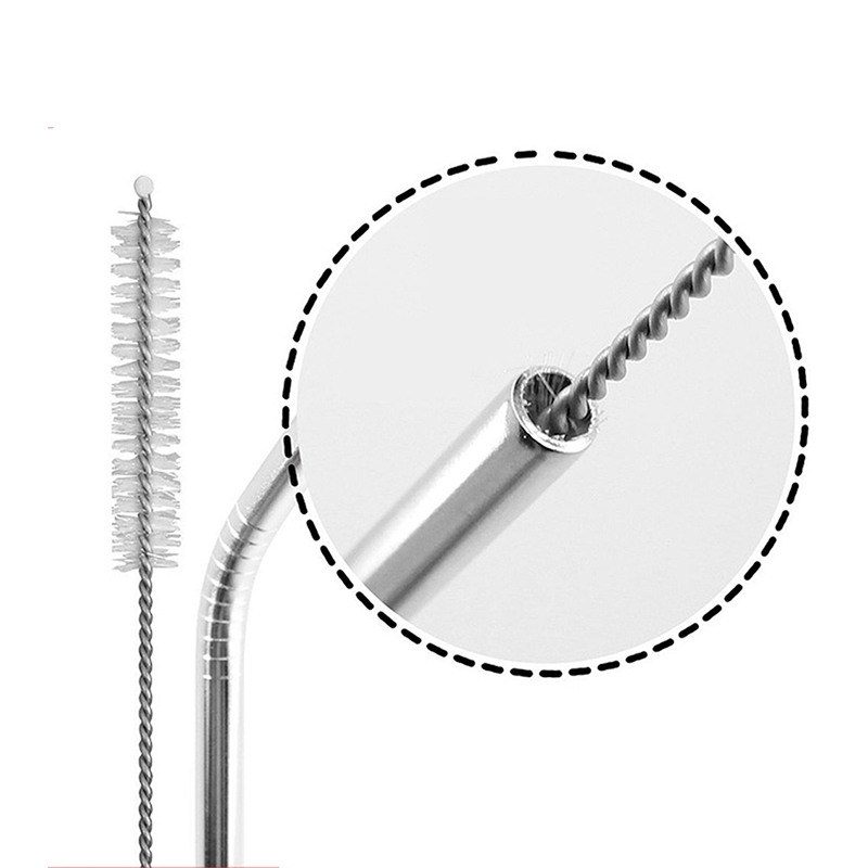 Foto 4 pulgar | Juego De Bombillas De Acero Inoxidable Y Cepillo Para Bebidas (4 Bombillas) - Venta Internacional.