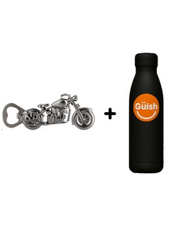 Foto 1 | Abridor De Botella De Motocicleta + Gratis Termo De Regalo Güish De Regalo