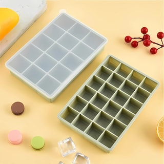 Foto 2 | Molde Para Hacer Cubitos De Hielo Con Tapa