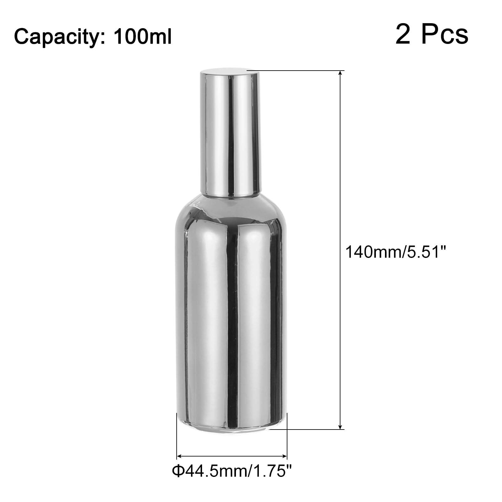 Foto 3 pulgar | Pulverizador Para Cócteles Uxcell, 2 Unidades, Vidrio, 100 Ml, Martini Bar Mister - Venta Internacional.